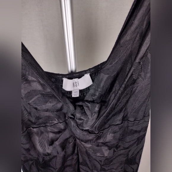 NSR Molli Jacquard Black Sleveless Jumpsuit Size XS NWT - Picture 12 of 17